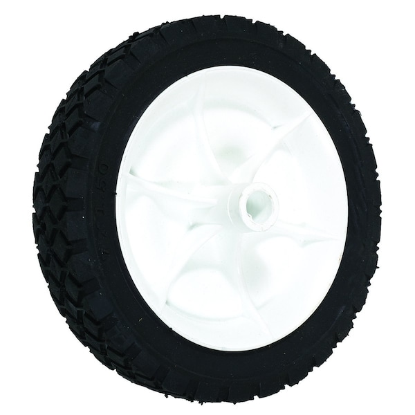 WHEEL-DECK, 7X1.5, DIAMOND, PLAST-WHITE 7" x7" x2"